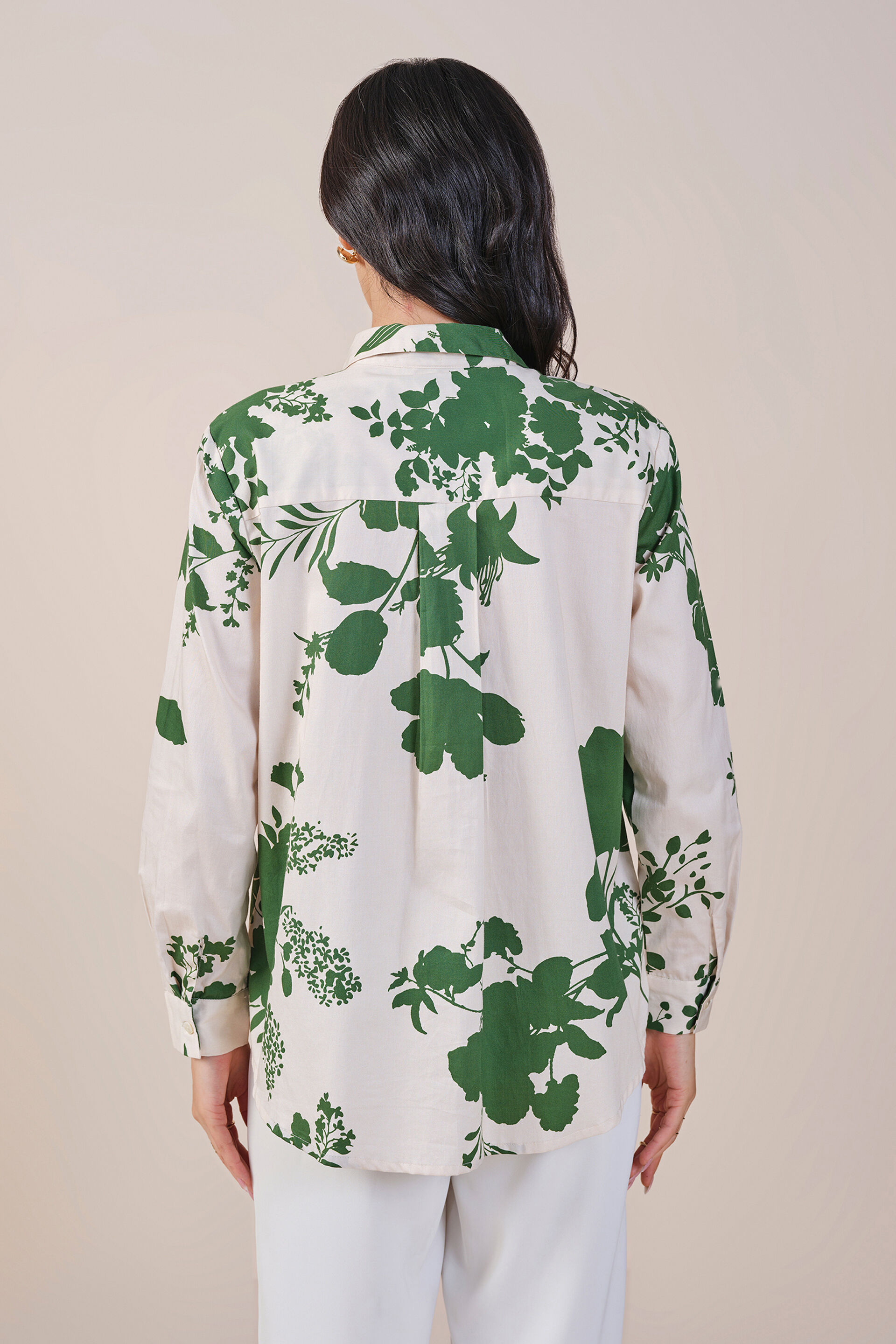 Tropic Blossom Shirt, White, image 6