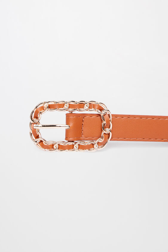 Tan Polyurethane Belt, Tan, image 2