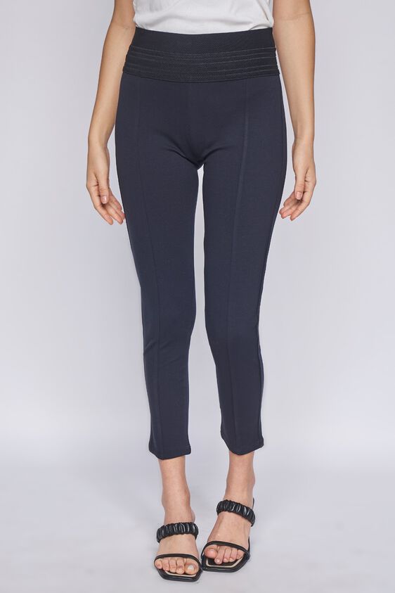 1 - Navy Tapered Fit Regular Length Bottom, image 1