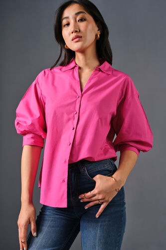Summer Bloom Shirt, Pink, image 3
