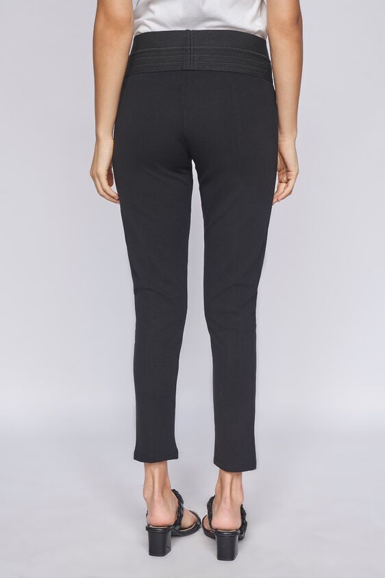 4 - Black Tapered Fit Regular Length Bottom, image 4