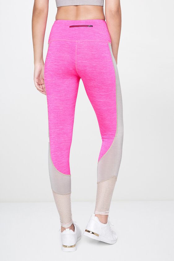 2 - Pink Regular Leggings, image 2