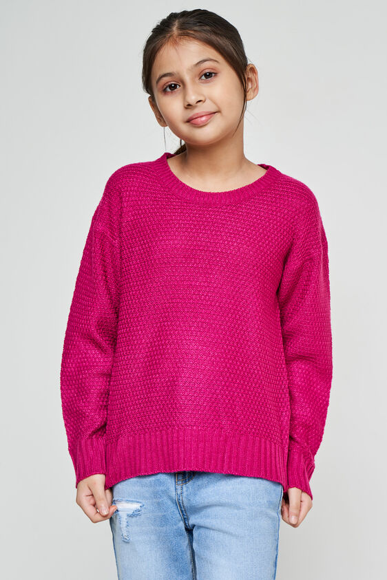 Magenta Straight Top, Magenta, image 2
