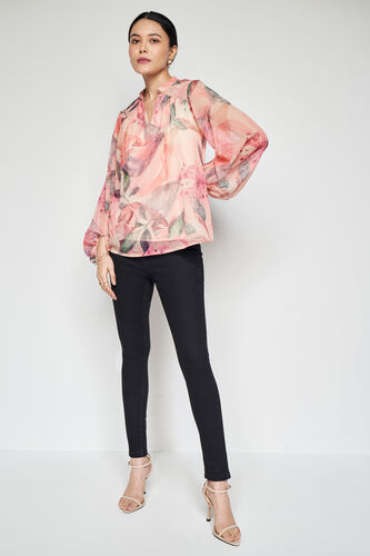 Rose Quartz A-Line Top, Pink, image 2