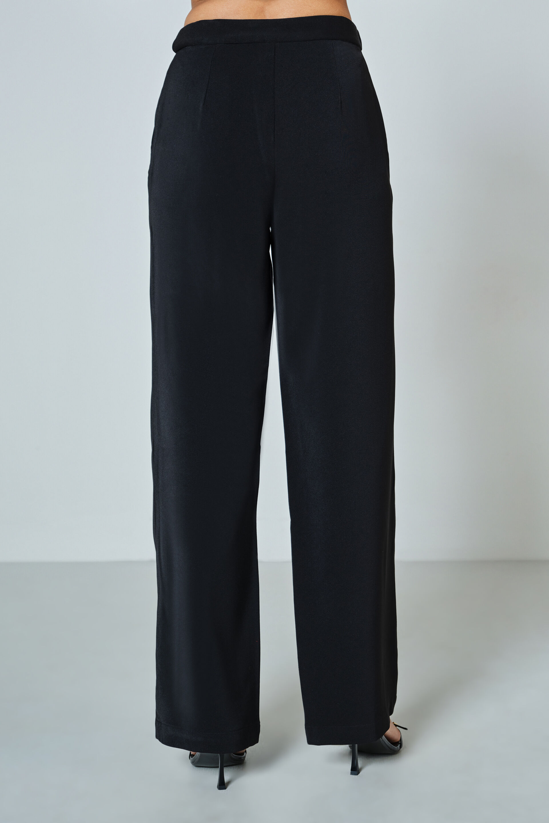 Basic Black Pants, Black, image 4