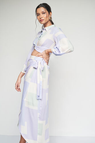 Subtle Shapes Co-ords Set, Powder Blue, image 5