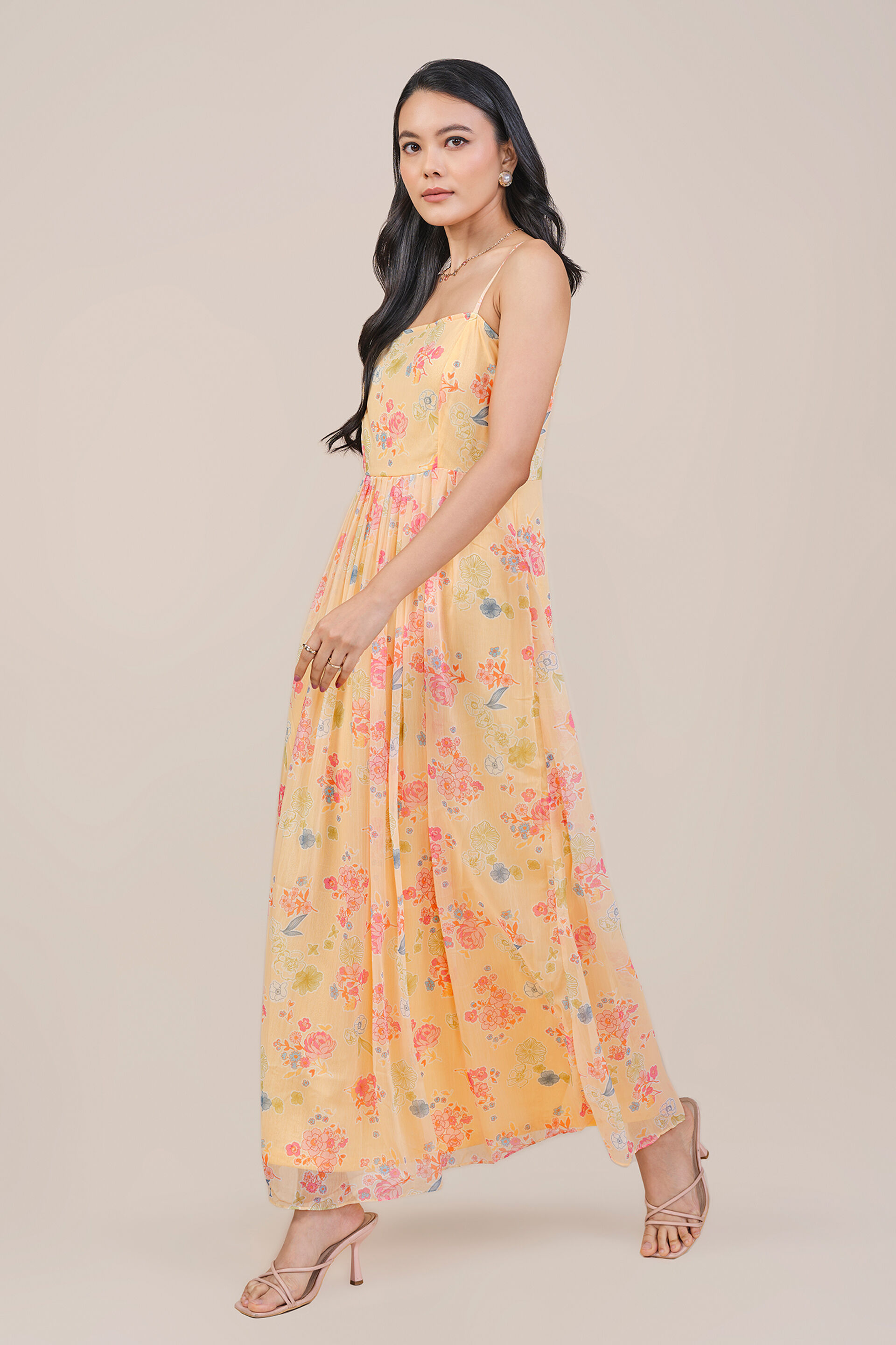 Floral Fiesta Maxi, Yellow, image 3