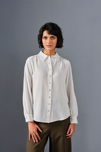 Aura Shirt, White, image 1