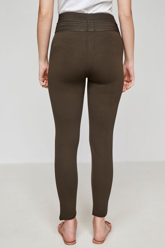 Black Regular Straight Bottom, Olive, image 4