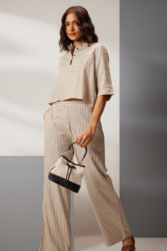 The Stripes Coord Set, Cream, image 5