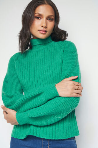 December Daze Sweater, Green, image 7