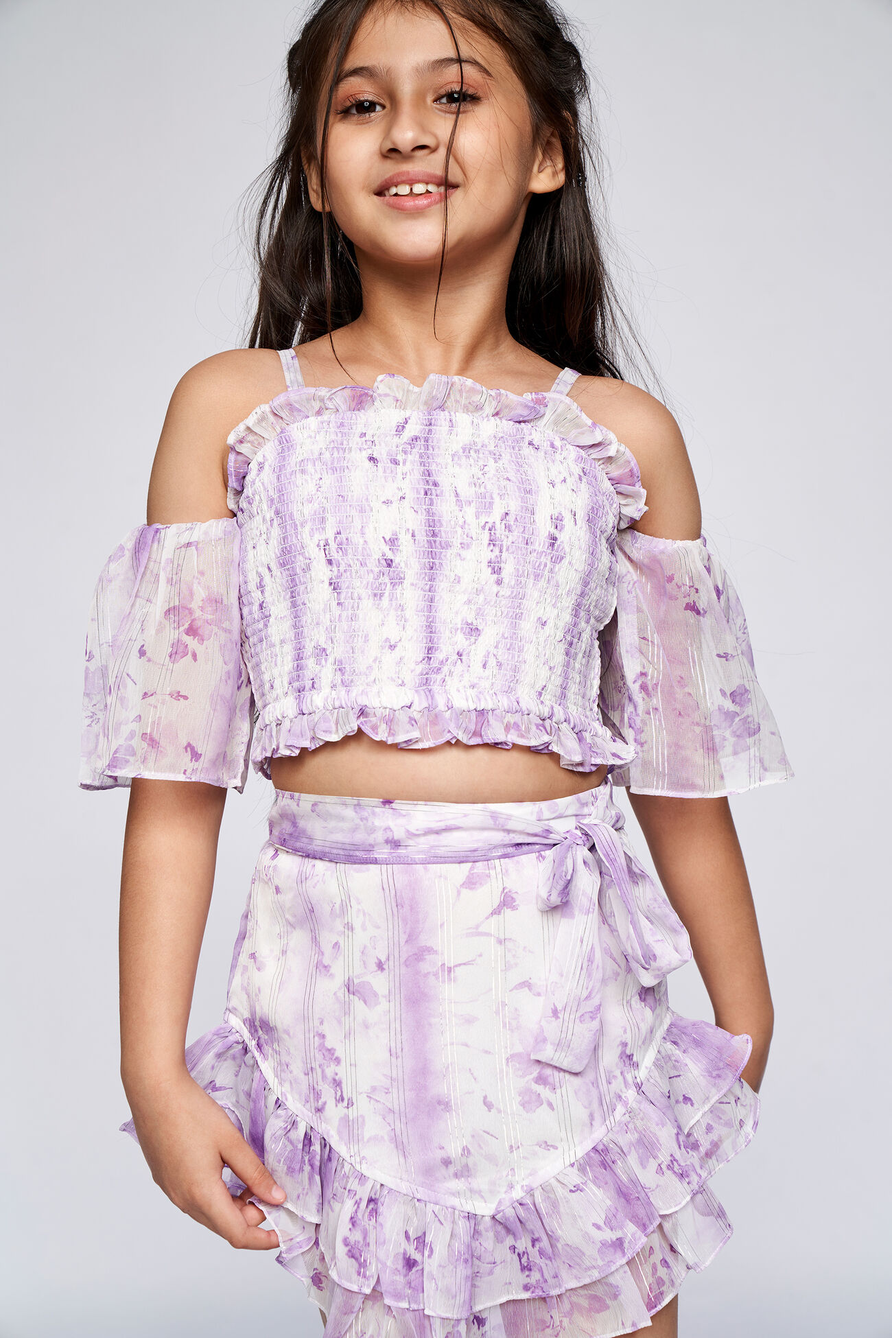 5 - Lilac Tie & Dye Asymmetric Set, image 5