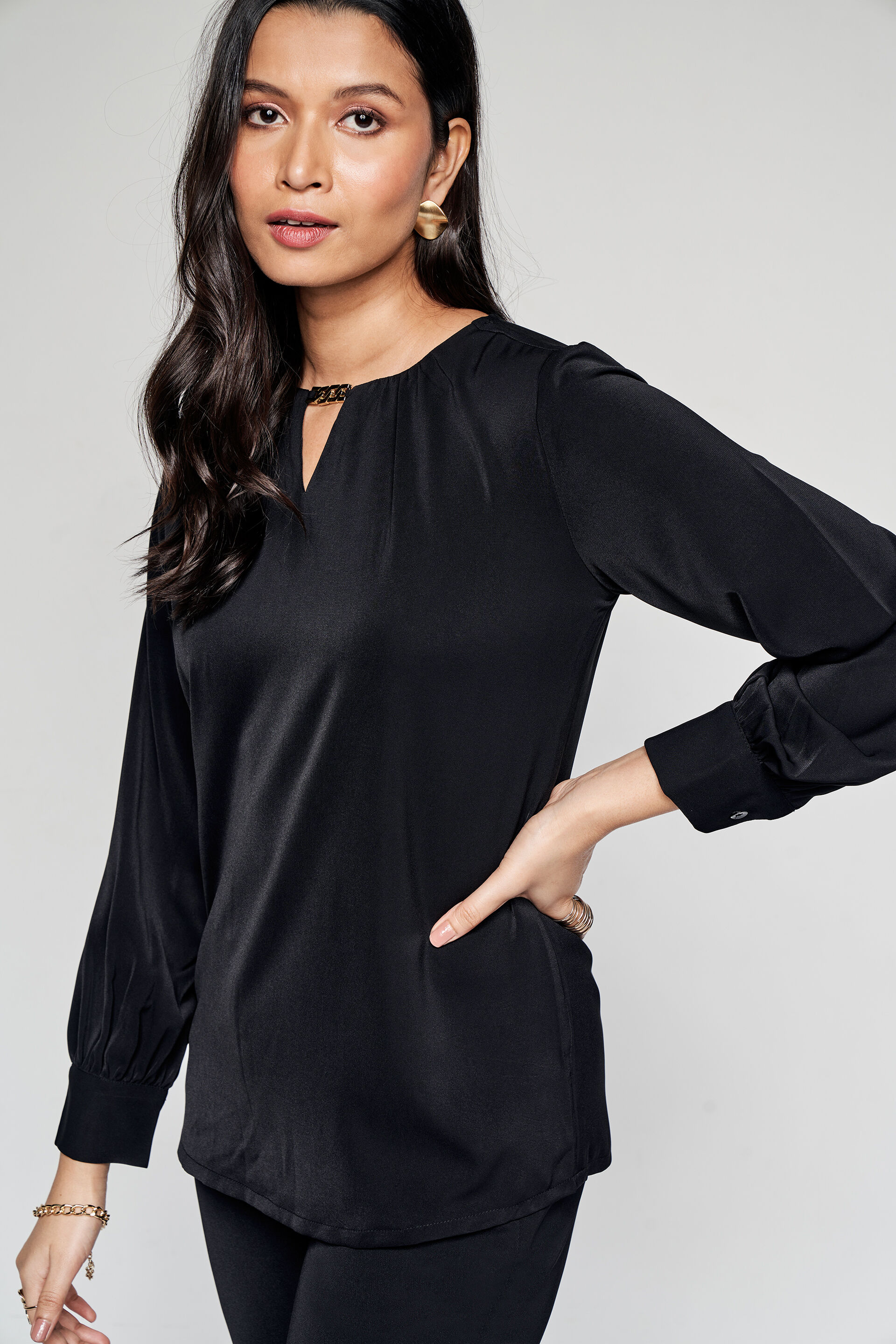Twlight Solid Top, Black, image 6