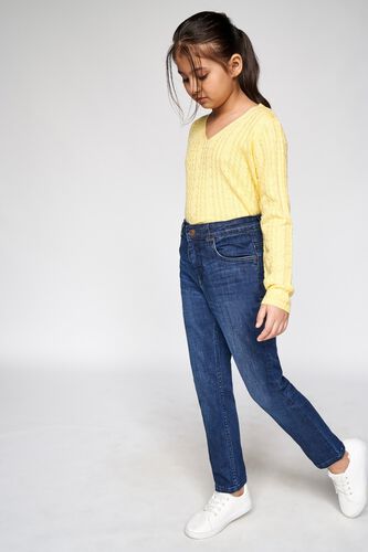 1 - Yellow Solid Straight Top, image 1