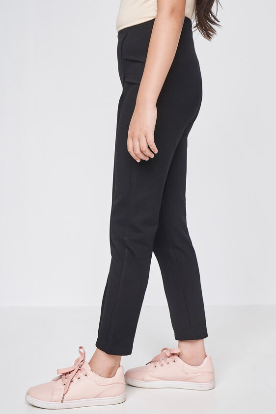 Skinny Straight Bottom, Black, image 3