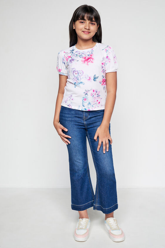 Flora sweatshirt, White, image 2