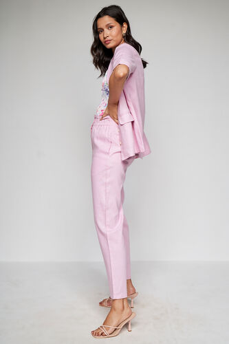 Pink Floral Straight Set-3, Pink, image 6
