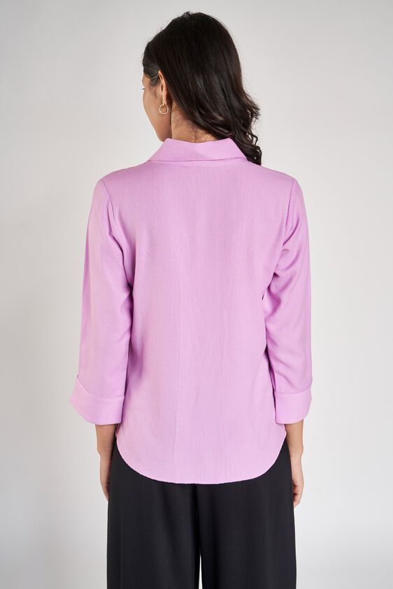 7 - Lilac Solid A-Line Top, image 7