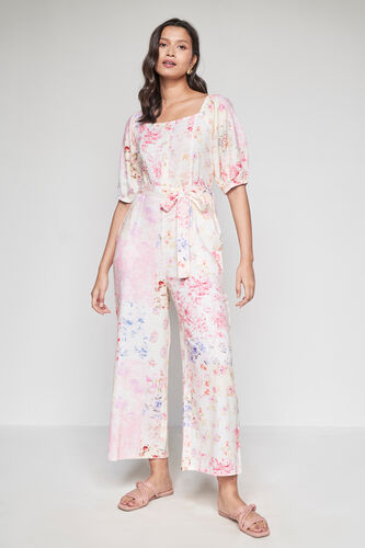 Floral Fling Jumpsuit, Multi Color, image 2