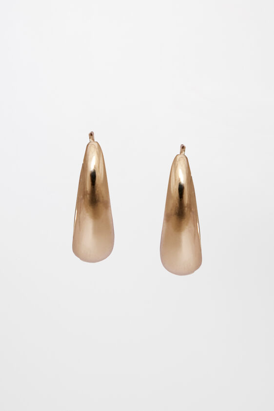 Gold Brass Earring, , image 1