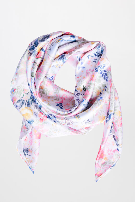 Multi Satin Scarf, , image 1