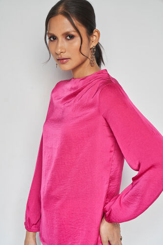 Shania Solid Top, Hot Pink, image 6