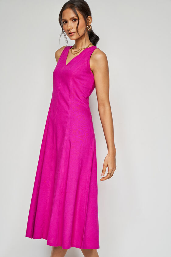 Power Play Dress, Magenta, image 6