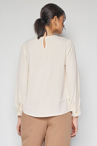 Ivory Essence Top, White, image 4