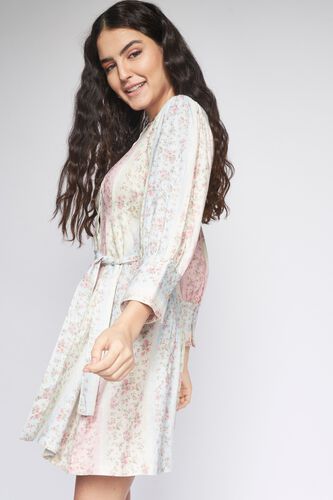 3 - Multi Floral Straight Dress, image 3