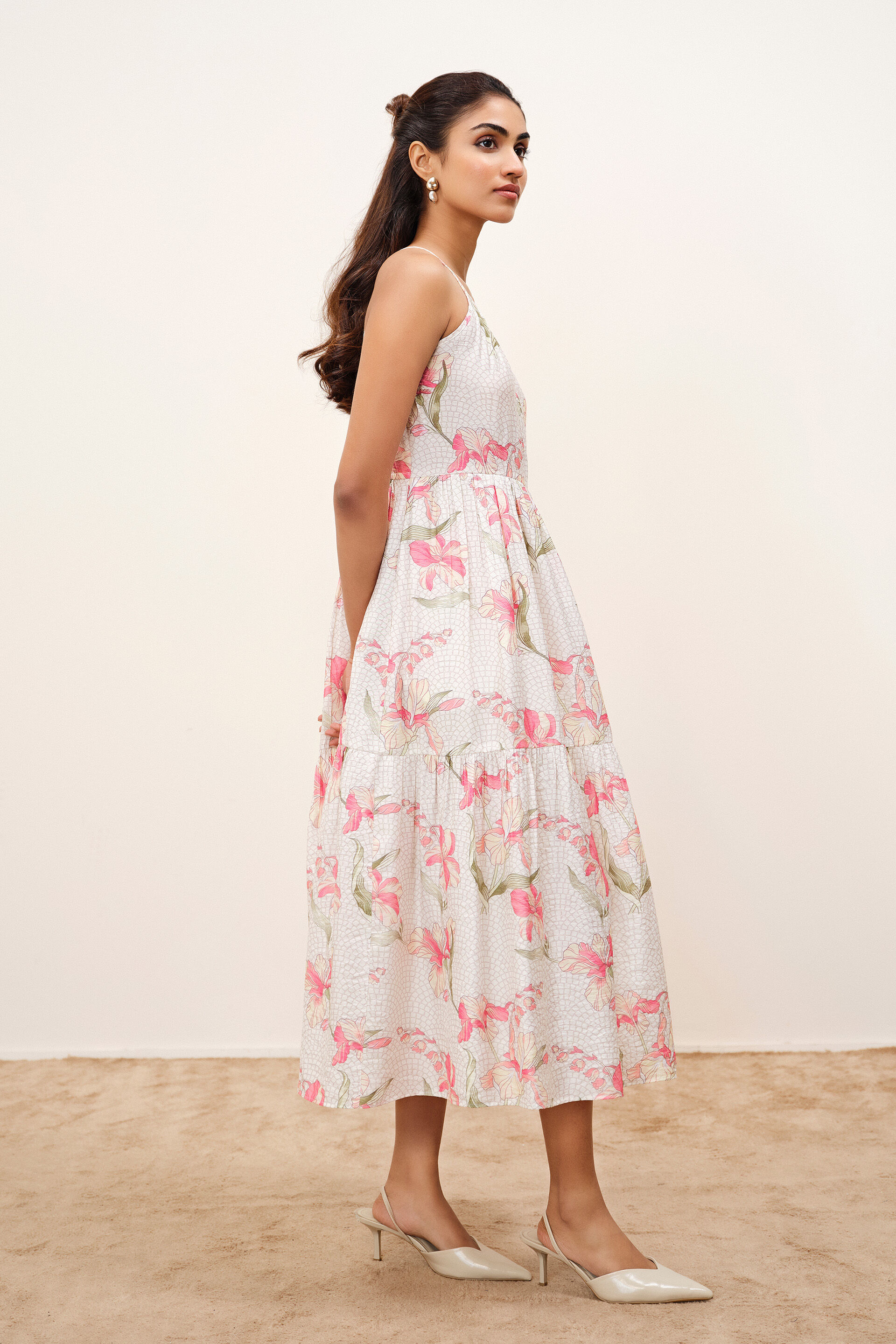 Blush Meadow Dress, Multi Color, image 3