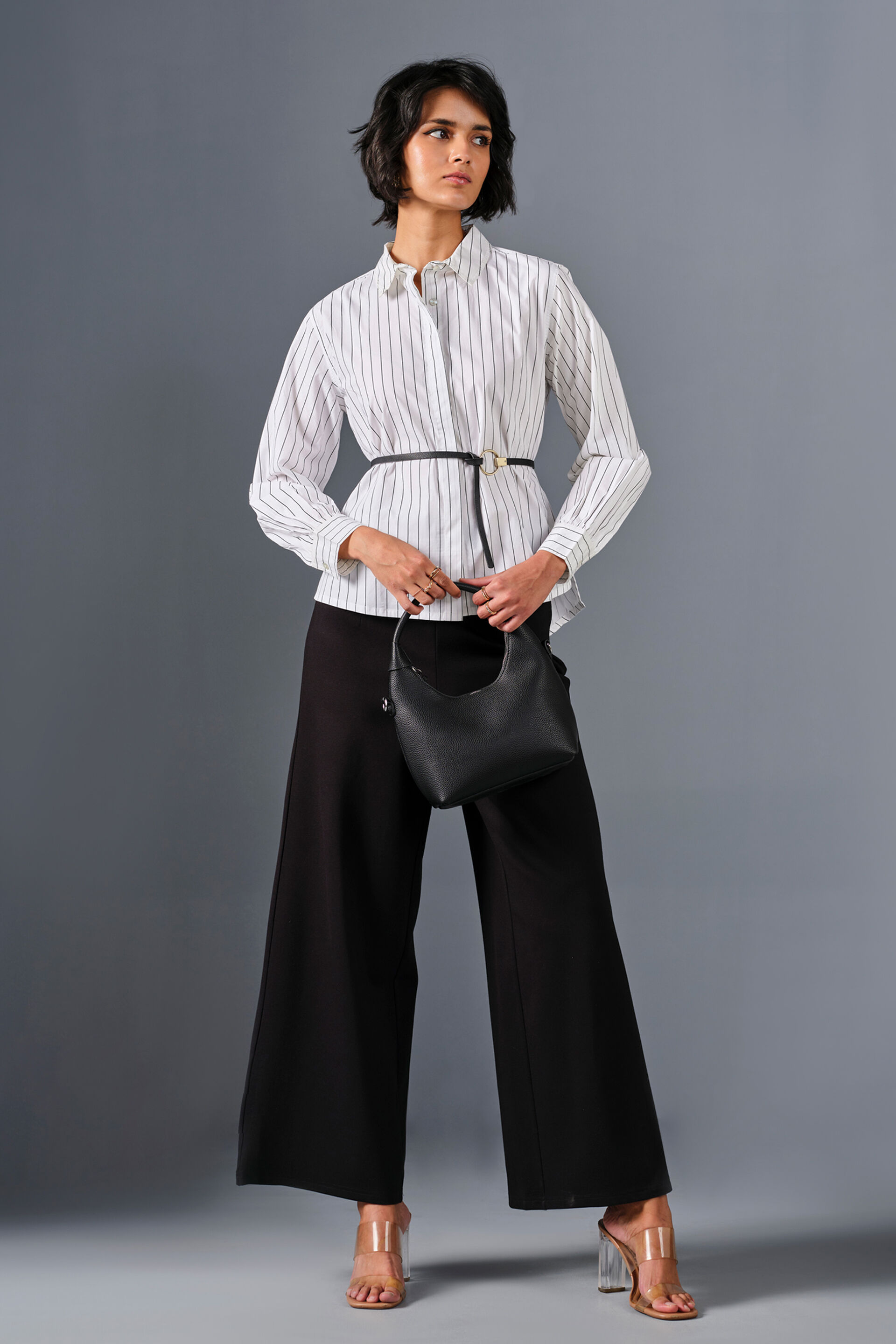 Corp-Core Cotton Shirt, White, image 2