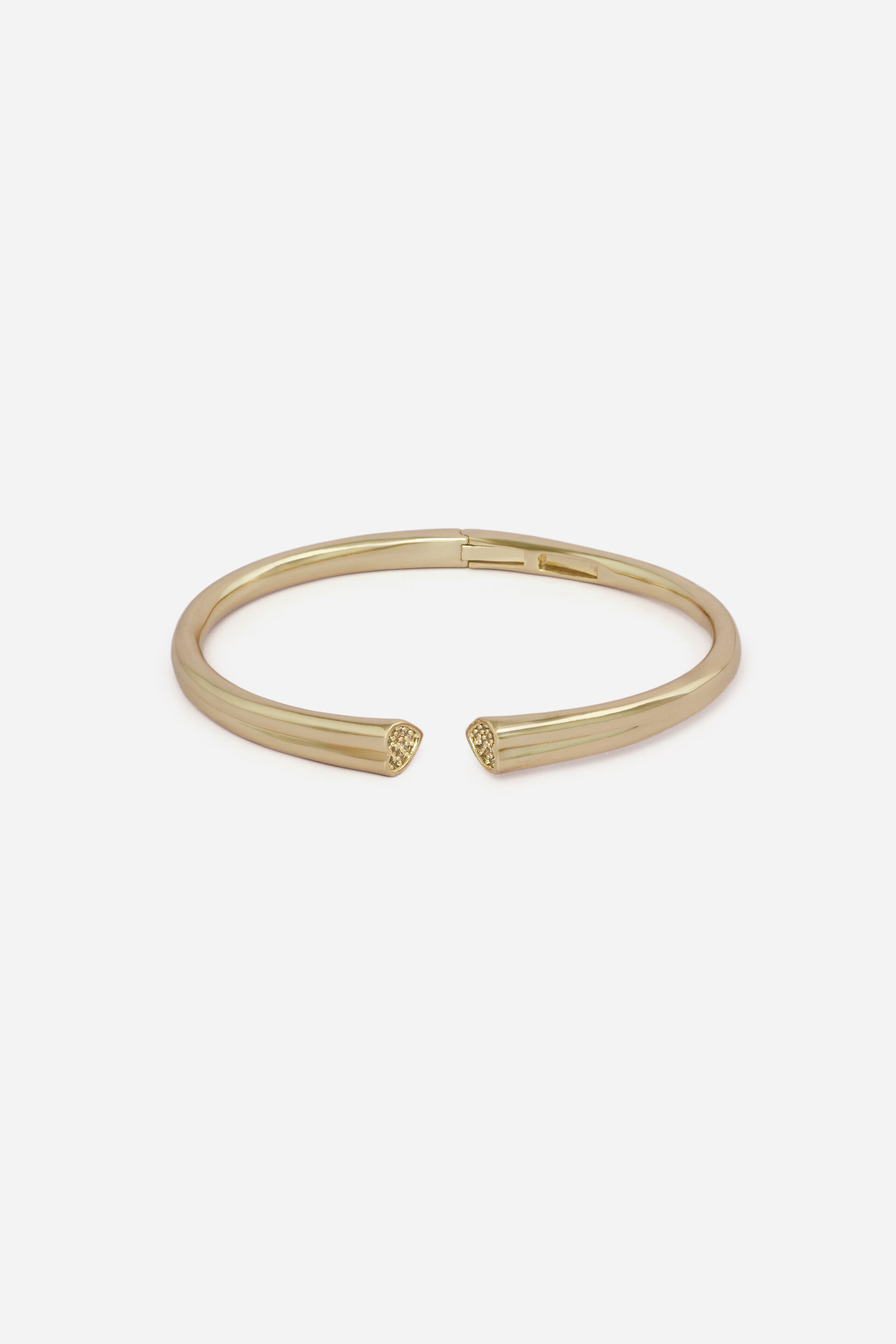 Embellished Heart Cuff, , image 1