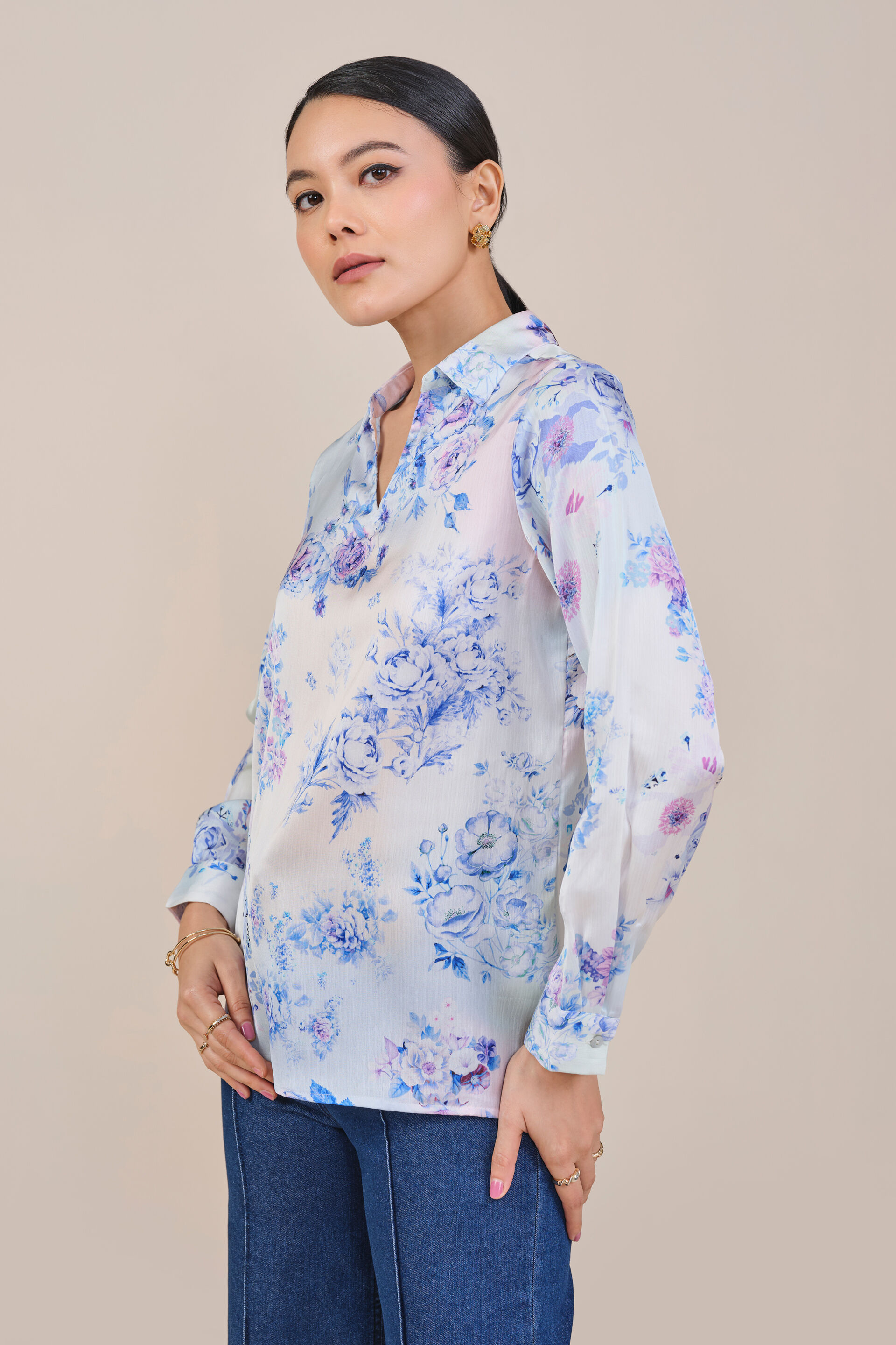 Pastel Hues Top, Blue, image 6