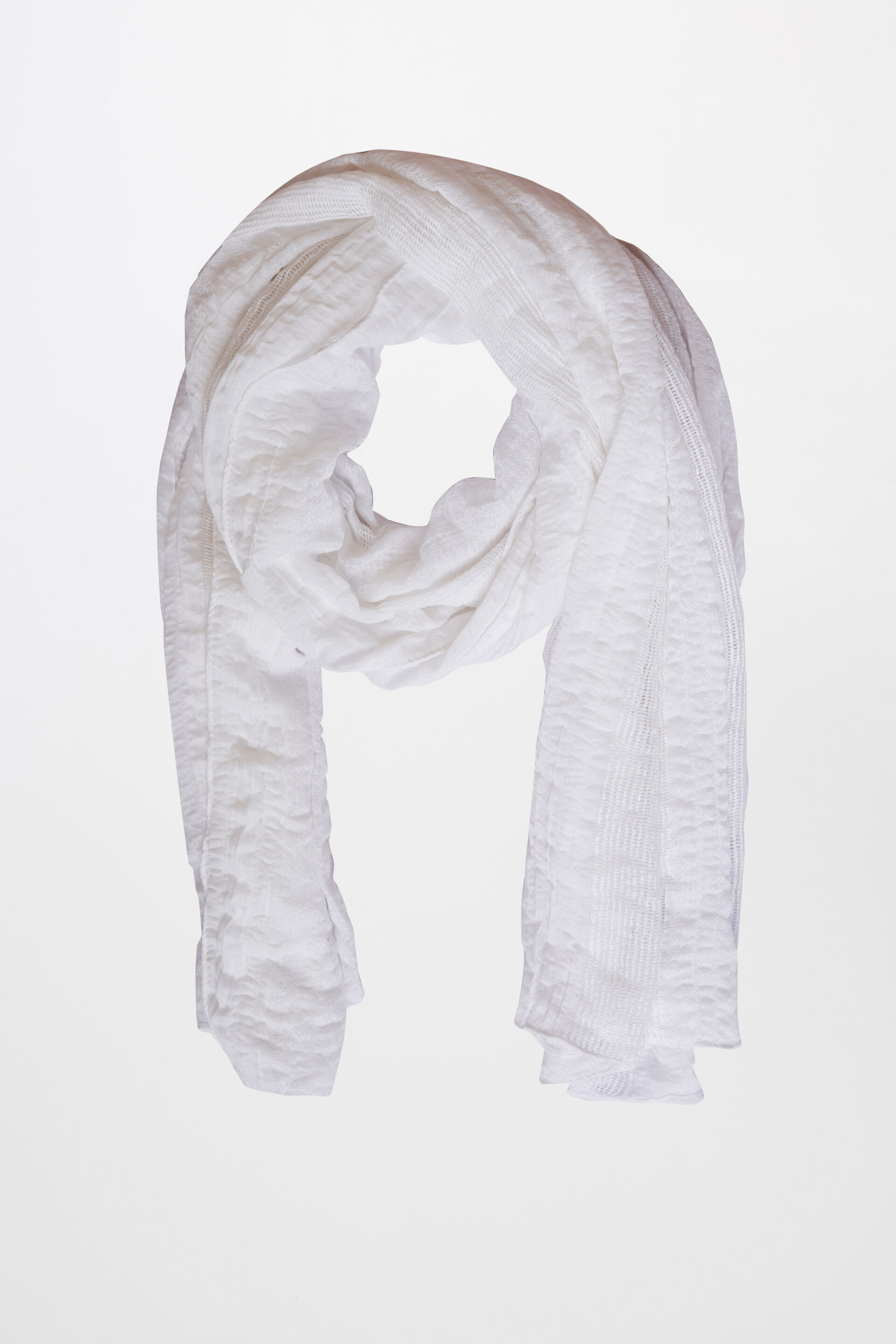 White shop scarf online