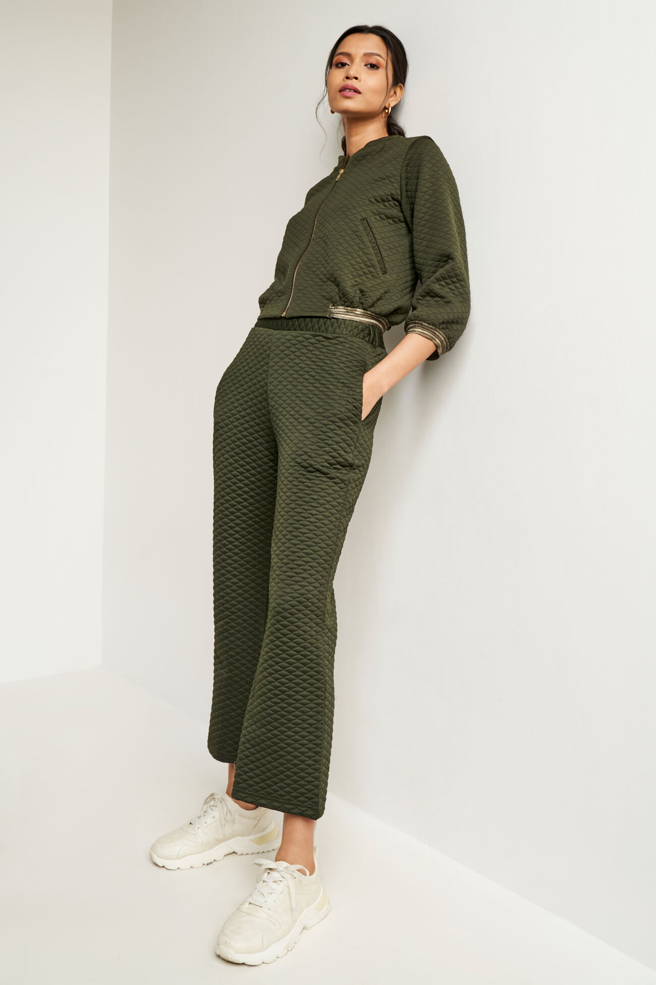 Olive Solid Straight set, Olive, image 4