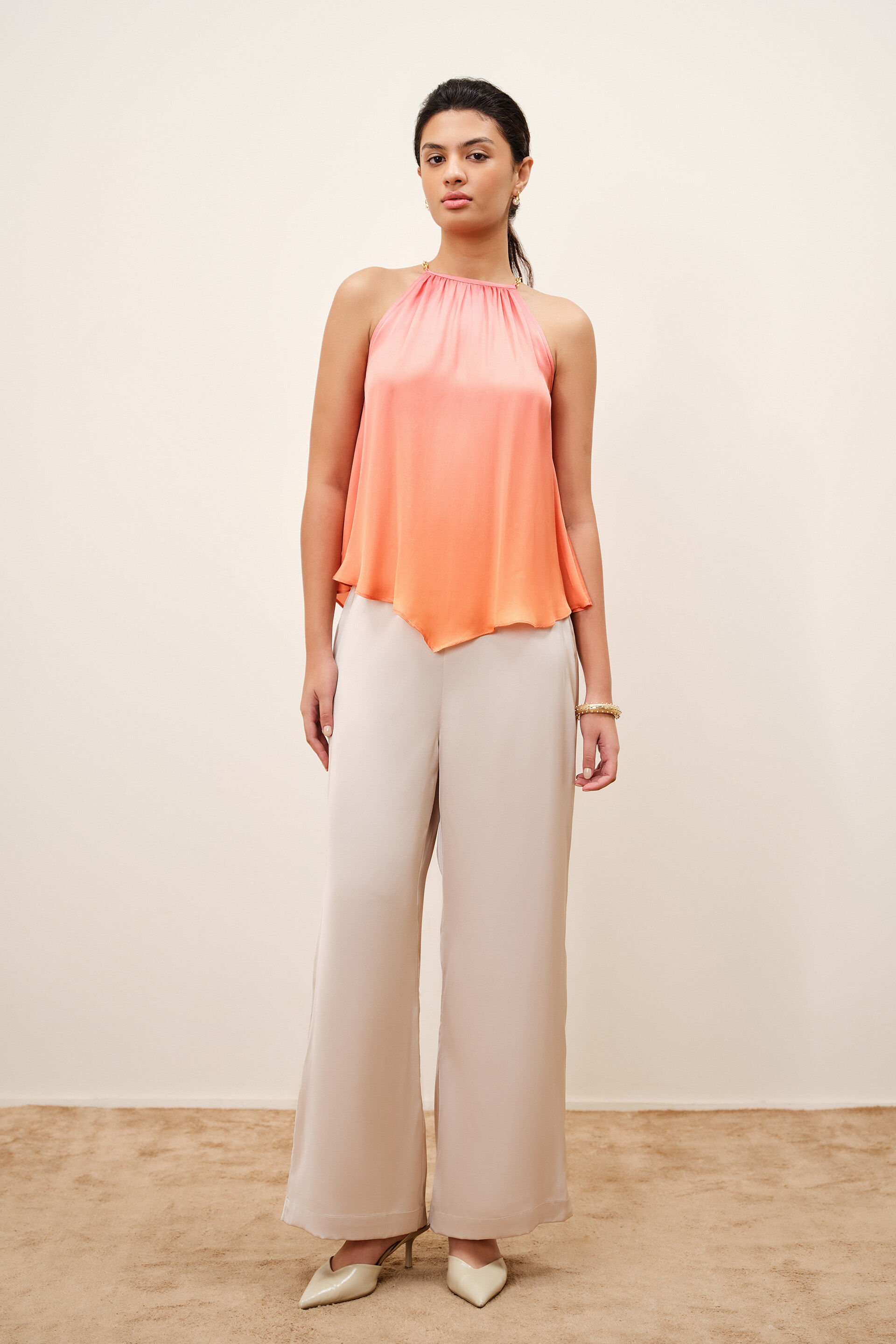 Peachy Pink Modal Top, Pink, image 3