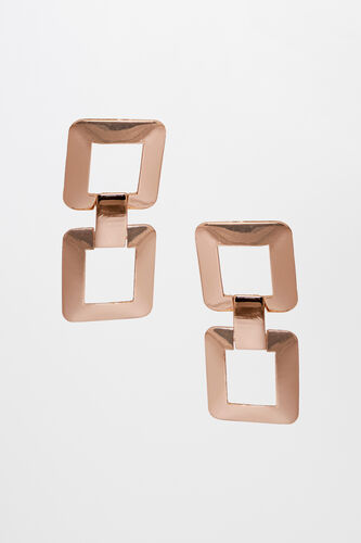 Gold Brass Earring, , image 1