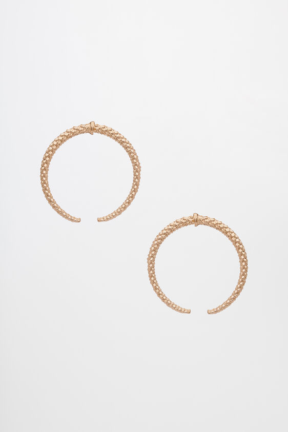 Gold Brass Earring, , image 1