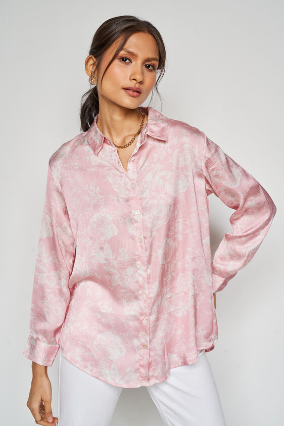Blush Blooms Top, Pink, image 1