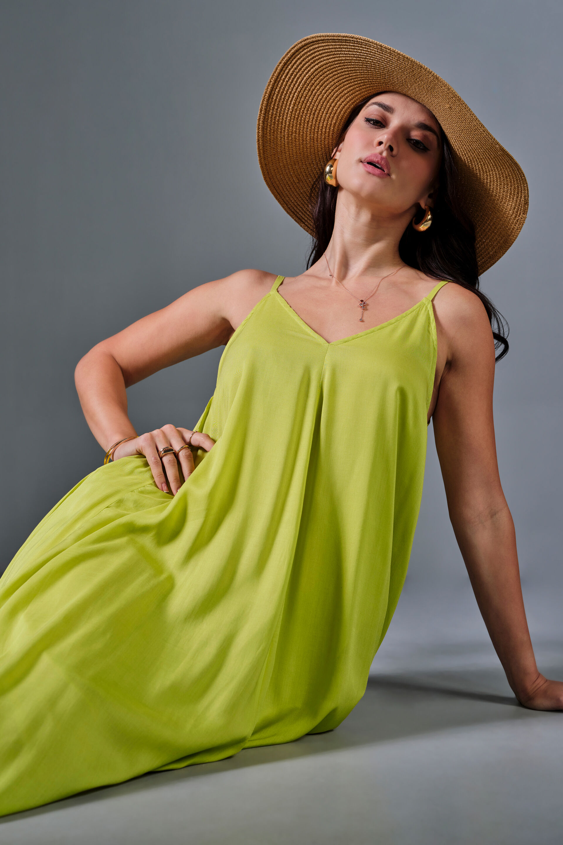 Modal maxi dress top