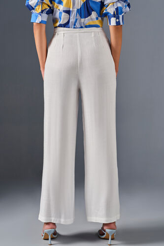 Take it Easy Trousers, White, image 3