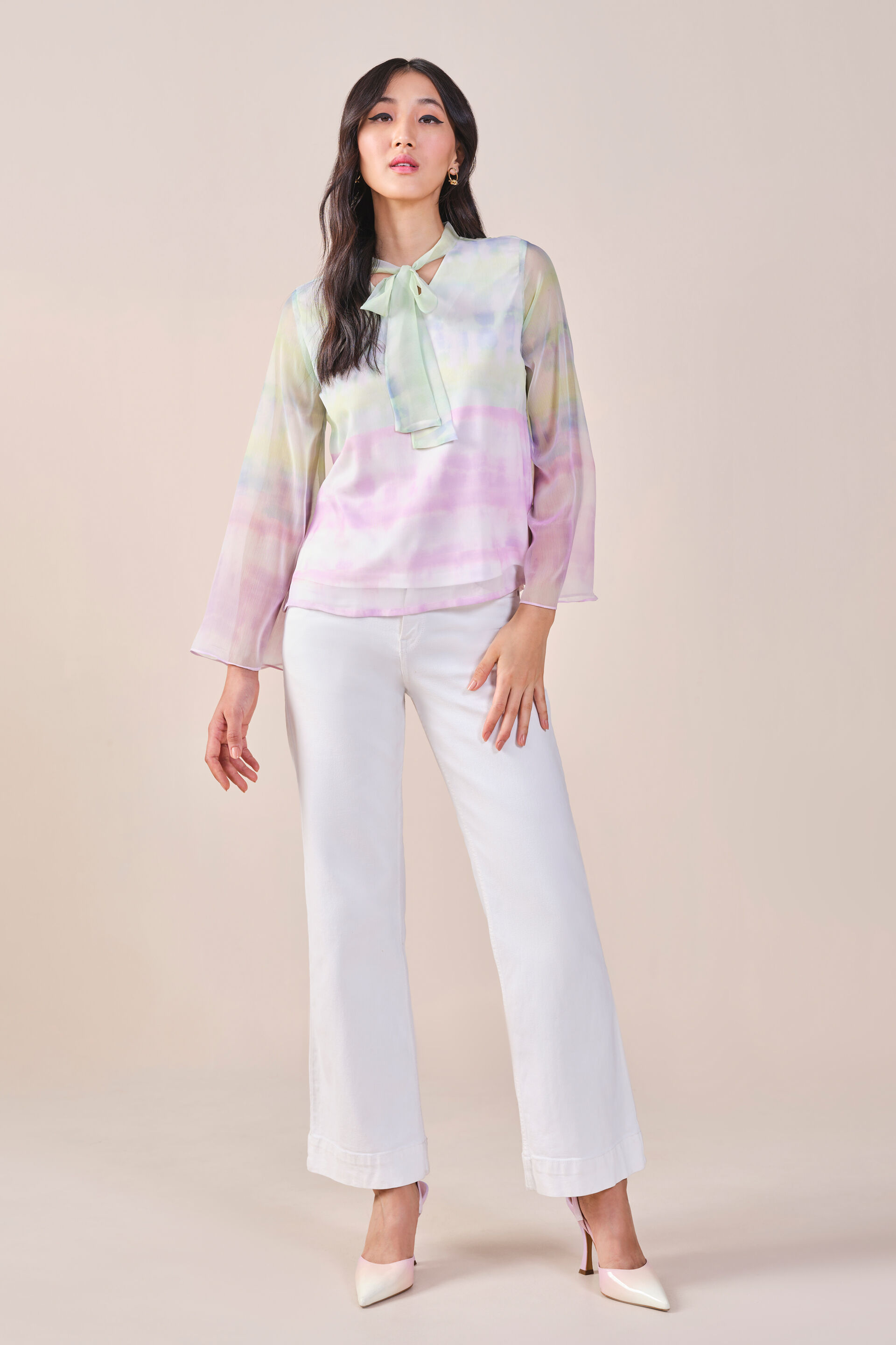 Pastel Parade Shirt, Green, image 2