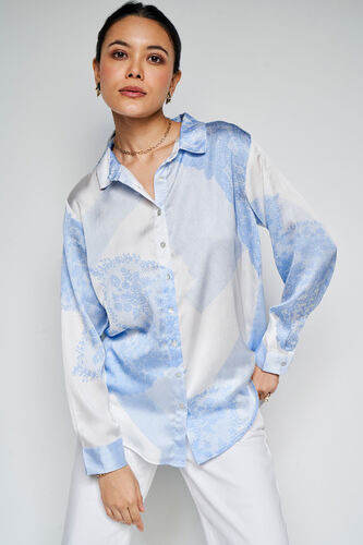 Love Of Prints Top, Blue, image 1