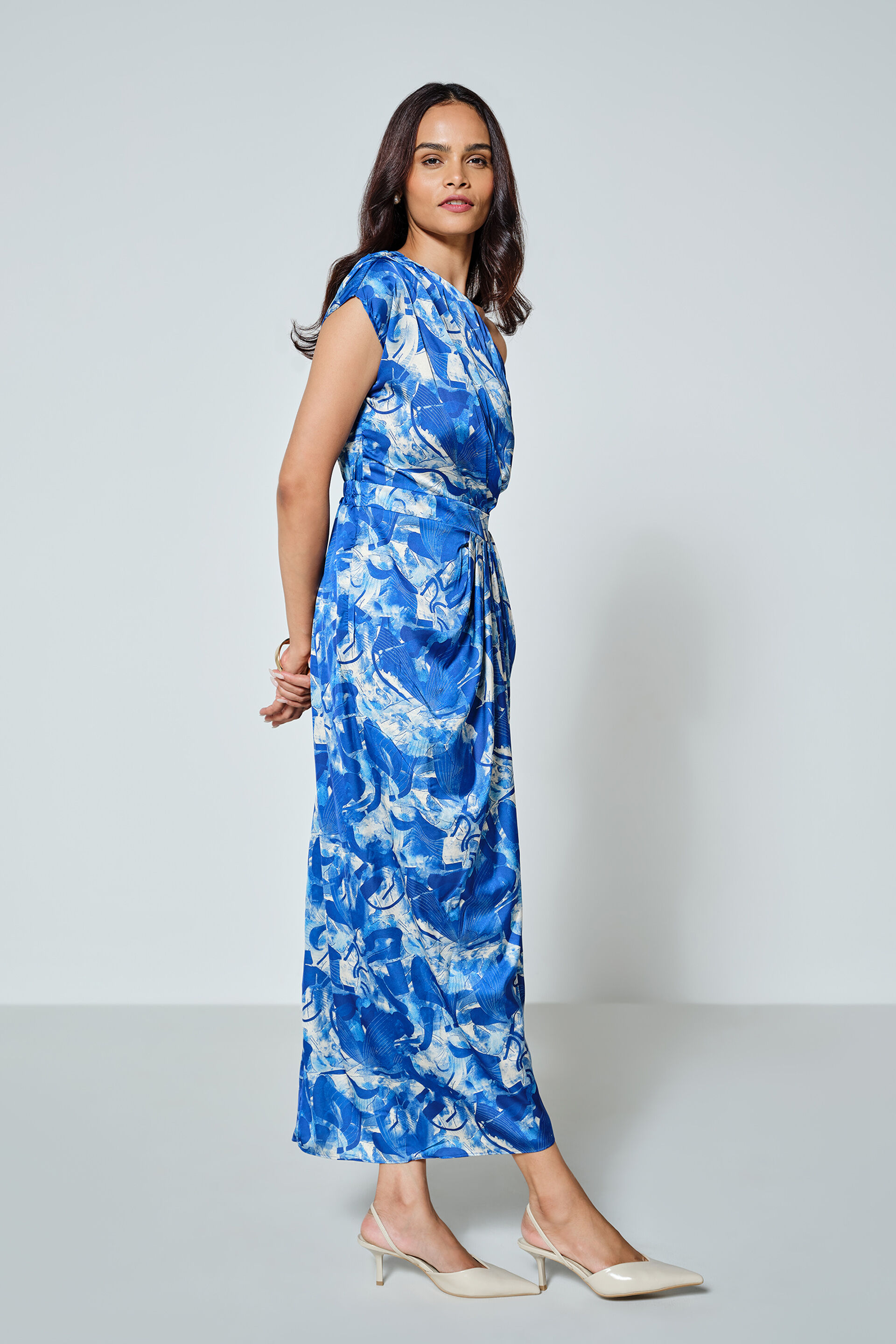 Lagoon Blue Dress, Blue, image 2