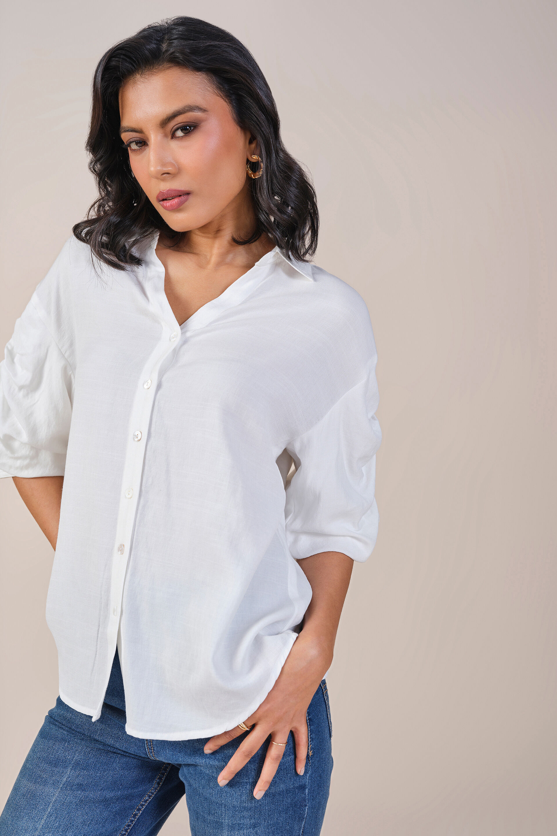 Dew Drop Shirt, White, image 3