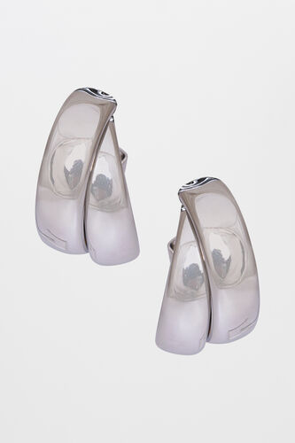 Silver Brass Earring, , image 1