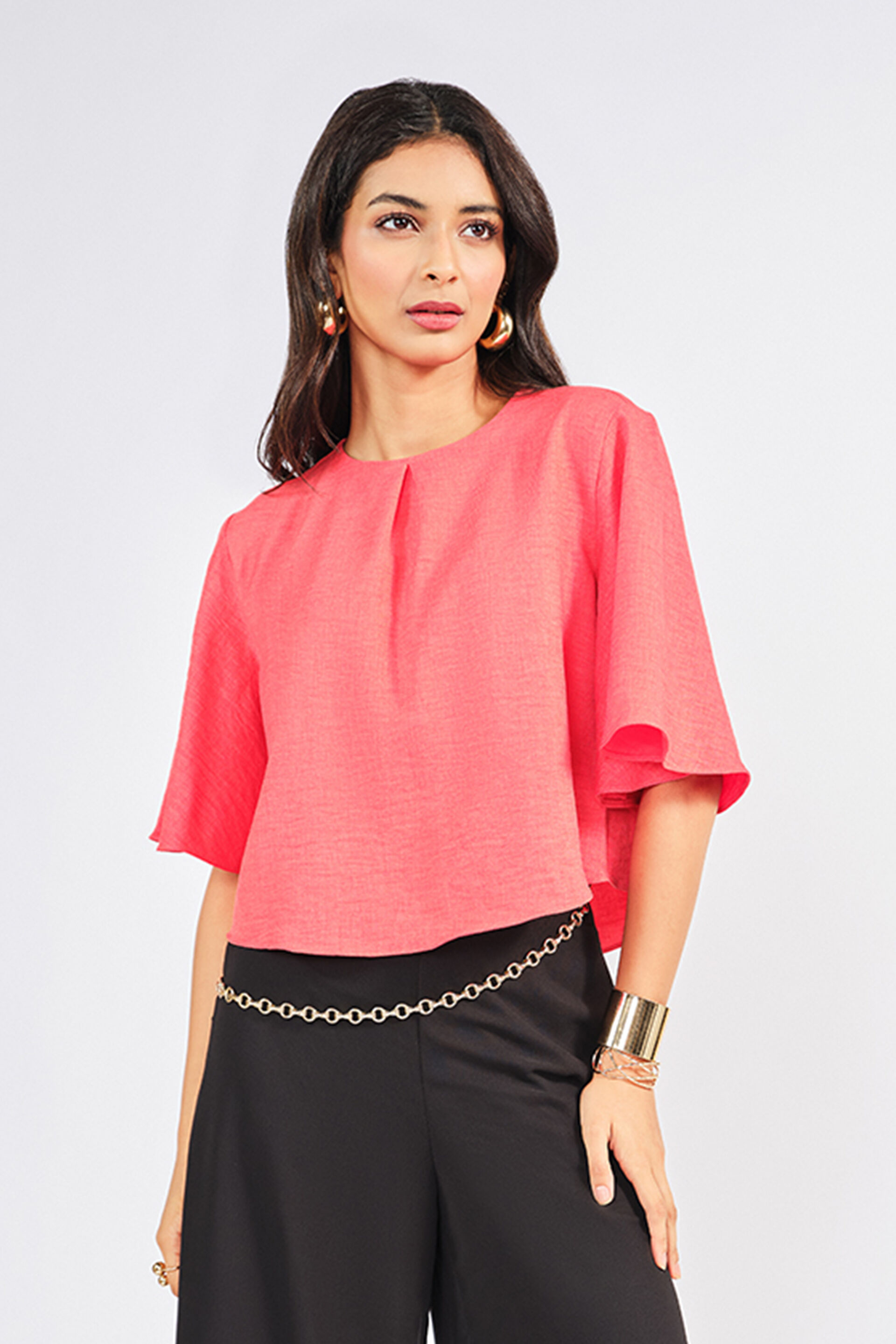 Cool Orange Top, Orange, image 4