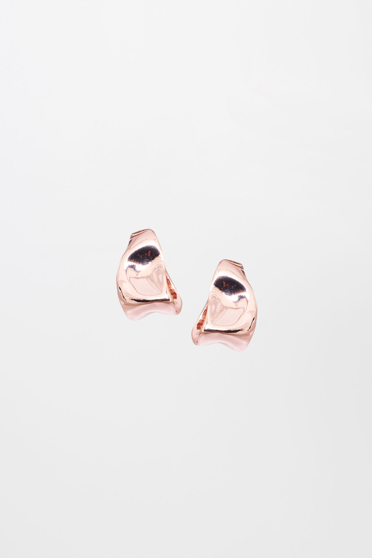 Textured Chunky Earrings, , image 1
