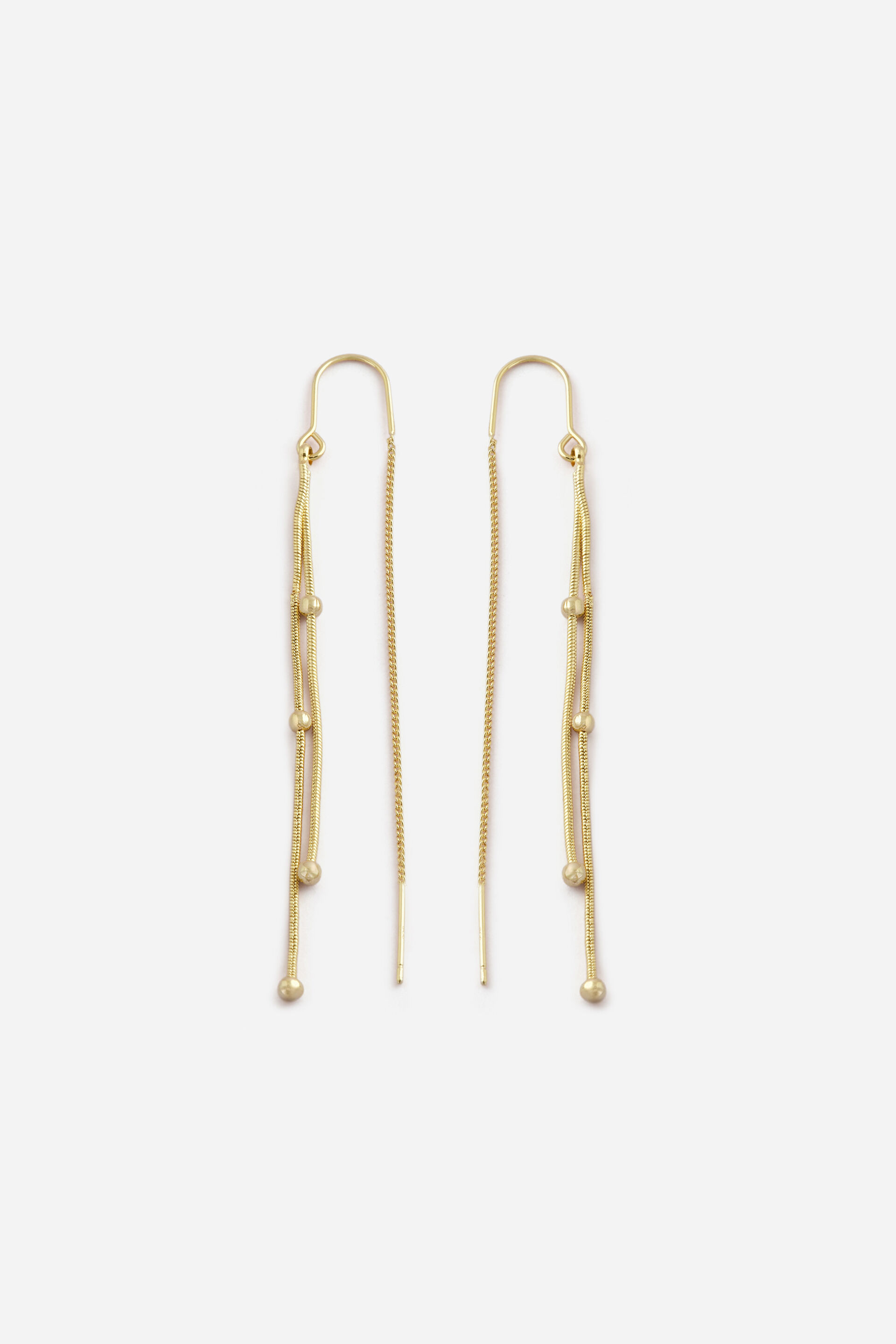Elegant Threader Earrings, , image 1