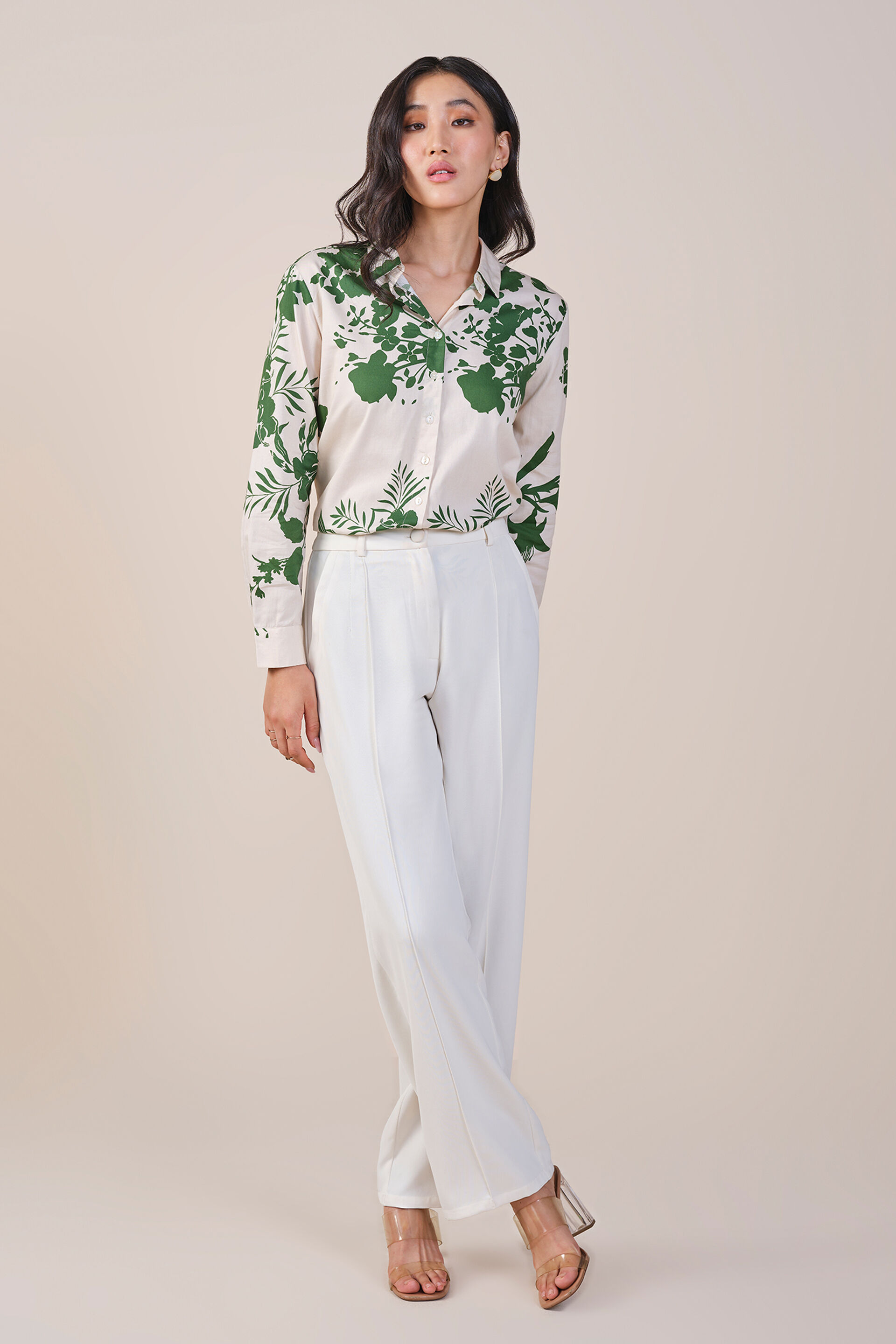 Tropic Blossom Shirt, White, image 2